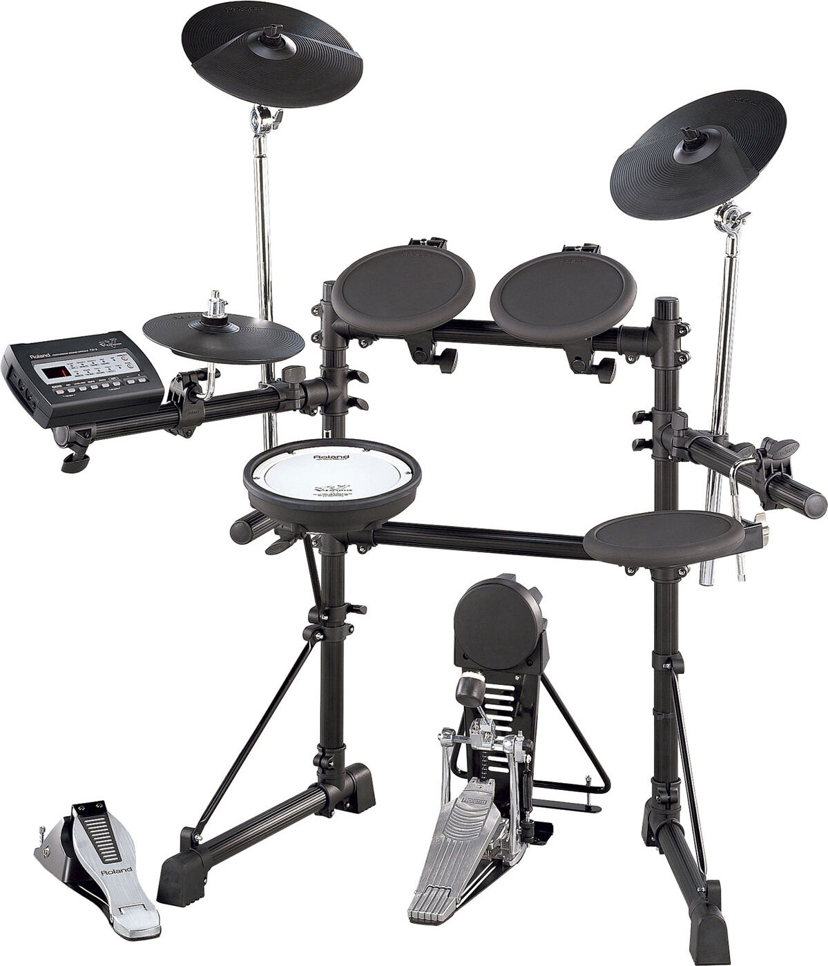 ①/2 ローランド TD-3KW V-Drums 電子ドラム セット - 打楽器